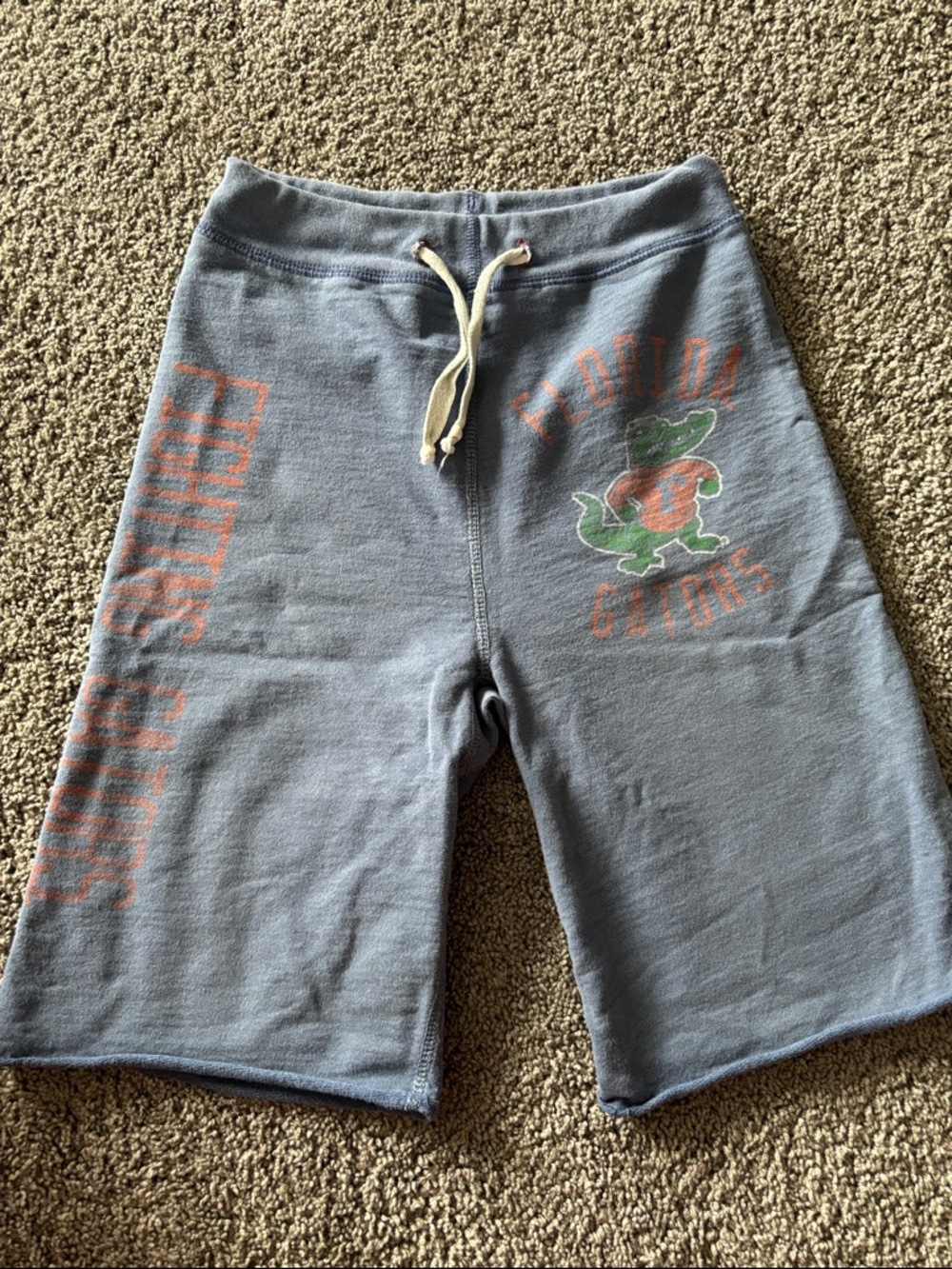 Kids Gray Florida Gators Drawstring Shorts